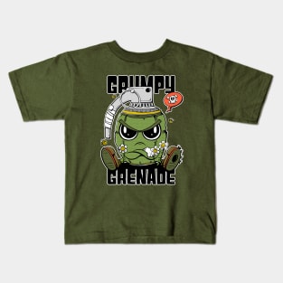 Grumpy Grenade Kids T-Shirt